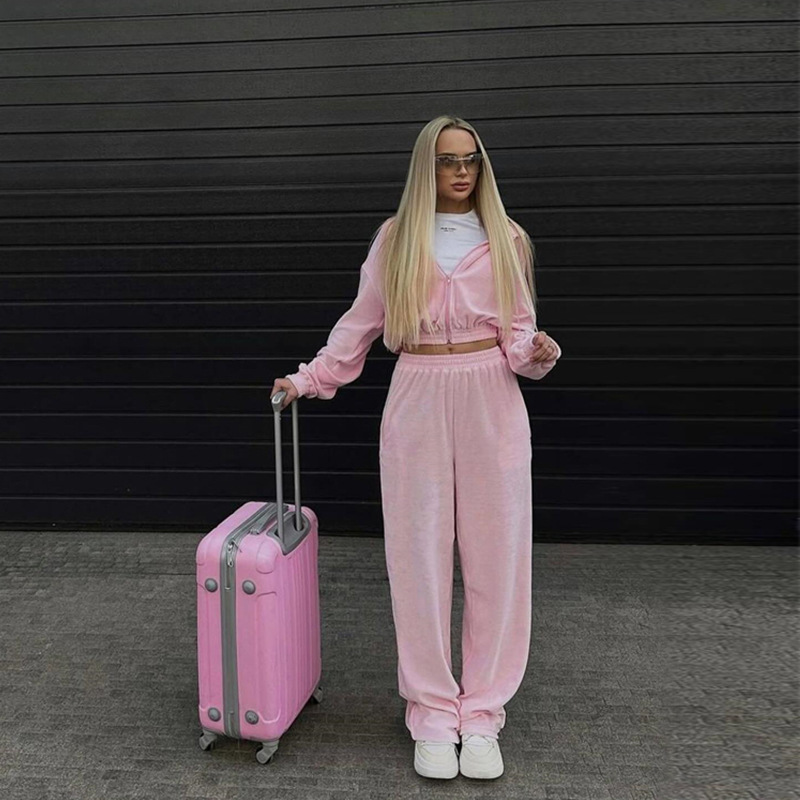 Women Sets Suit Pullover+Pants Женская одежда