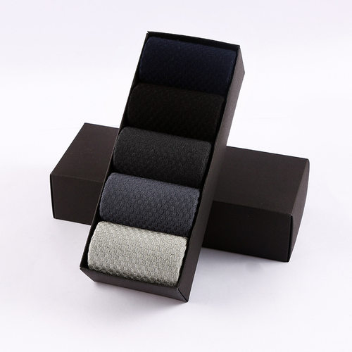 Socks Men Business Spring Bamboo Fiber短筒商务竹纤维男袜春秋