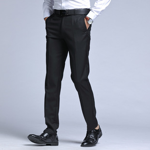 Men Business Pants Male Long Formal Suit Trouser西裤正装长裤