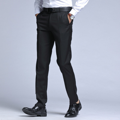 Men Business Pants Male Long Formal Suit Trouser西裤正装长裤