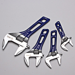 mỏ lết răng Cờ lê điều chỉnh tay cầm ngắn Weida, cờ lê điều chỉnh lỗ lớn, cờ lê miệng điều chỉnh phòng tắm, cờ lê đèn lắp đặt điều hòa không khí gia đình mỏ lết lobster mỏ lết thông minh