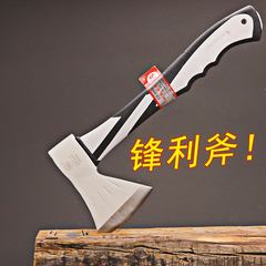 Rìu mộc rìu nhỏ xương chặt hộ gia đình chặt cây củi thép không gỉ Fukuoka ngoài trời rìu búa rìu công cụ cầm tay rìu búa cán sắt búa