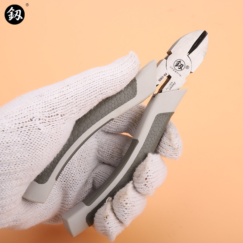 斜口钳电工福冈钳子工具斜嘴钳钢丝钳尖嘴钳剪线钳偏口钳剪钳,五金/工具,斜嘴钳,淘宝优惠券,粉丝福利购,淘宝优惠卷