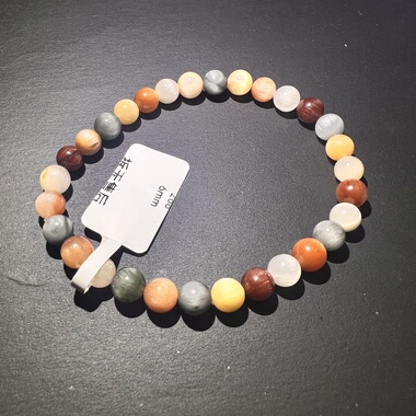 三条彩兔毛 一条高货 凯溪的水晶推荐手链