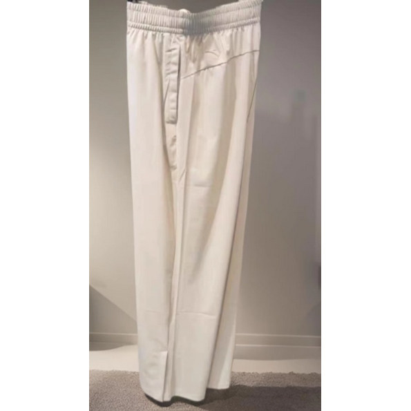 安踏女2025夏季新款灵动裤冰丝裤开叉阔腿运动直筒长裤162527305