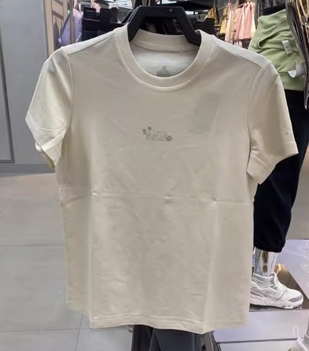 安踏跑步运动针织衫短袖