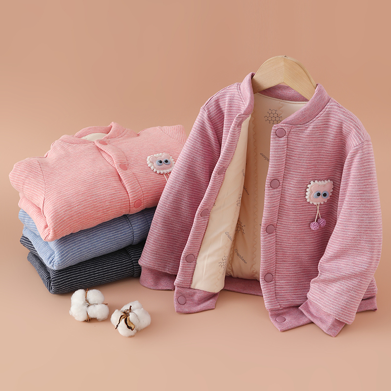 宝宝棉服小学生校服神器男女童秋冬棉袄卡通加厚保暖内胆外套棉衣