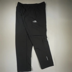 2色冬季复合面料内里加绒大码男运动棉裤防风防小雨松紧腰束口裤