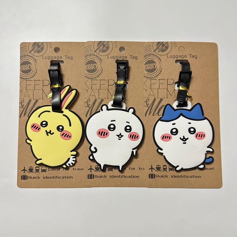 Chiikawa行李牌卡通可爱