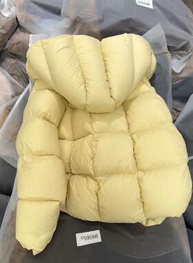独特超好看奶黄色短款棉袄女冬季2025新款小个子面包服棉服外套女