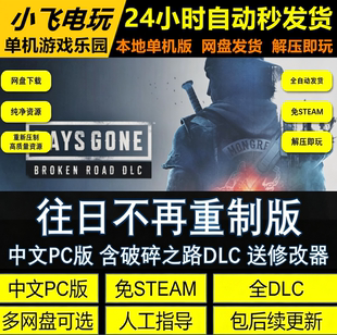 往日不再 含破碎之路全DLC免steam中文PC游戏网盘解压即玩包更新