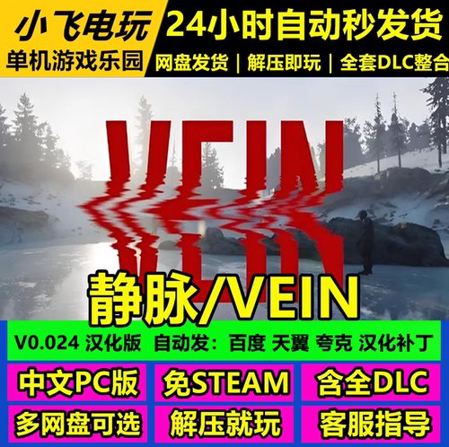静脉/VEIN/V0.024 汉化版 网盘下载 中文单机游戏免steam全DLC