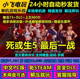 死或生5后一战/V1.10c/上万MOD+修改器+全服装存档免steam全DLC