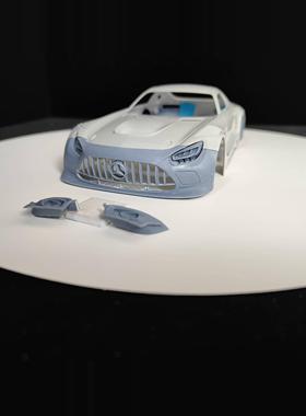 现货 SGK  1/24 奔驰AMG GT3  配 田宫24345车模树脂GK改件