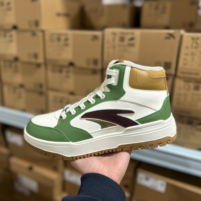 安踏982丨高帮加绒棉鞋板鞋男冬季新款保暖加厚休闲鞋112448961