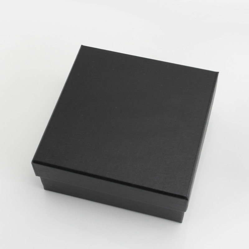 现货牛皮纸盒天地盖皮带腰带盒正方形礼品包装盒抽屉式盒厂家