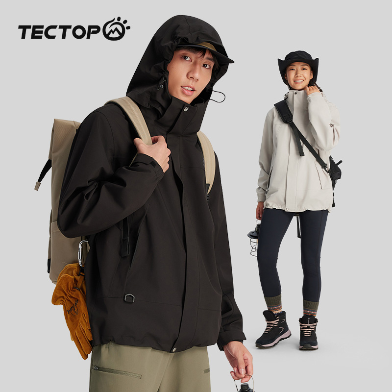 探拓保暖两件套男女秋冬冲锋衣