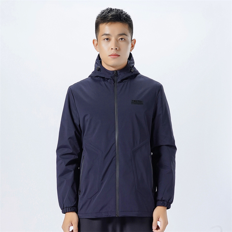 探拓户外男士连帽保暖棉服外套105元