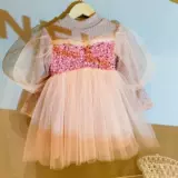 Милые флисовые удерживающие тепло блестки для ногтей, вечернее платье для принцессы, юбка, детский пуховик