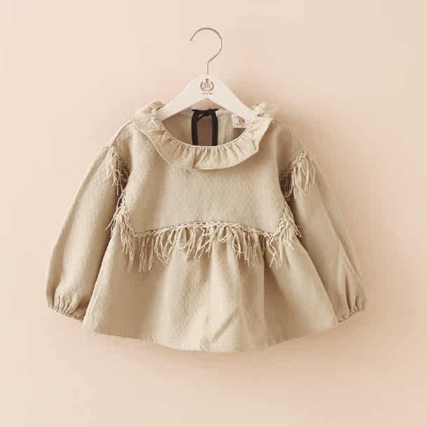 Chemise fille à manche longue - Ref 2088551 Image 1