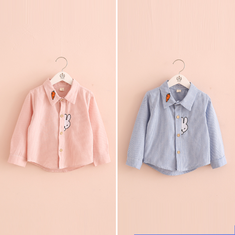 Chemise fille à manche longue - Ref 2088557 Image 1