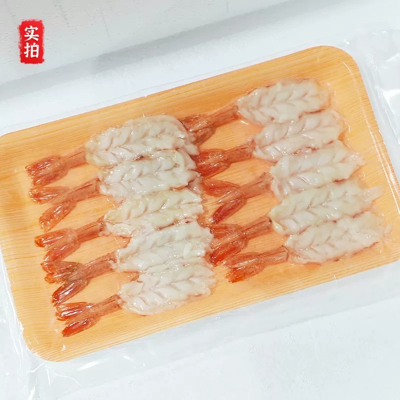 阿根廷红虾刺身寿司即食剥壳