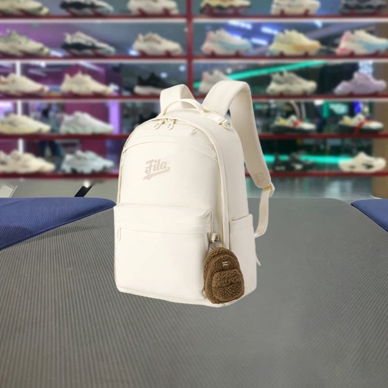 FILA FUSION学生双肩包26冬季男女大容量背包礼物T13U643102F