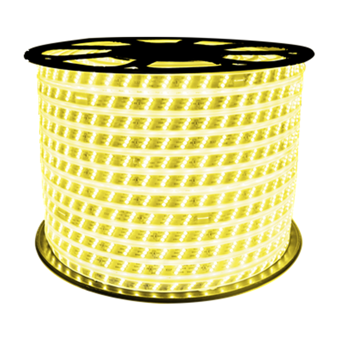 LED灯带超亮220v自粘灯带三色双排2835灯条 吊顶客厅七彩遥控光带