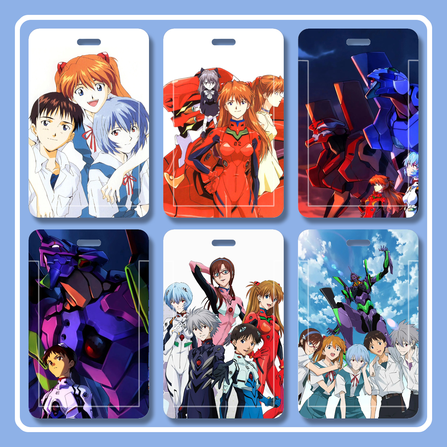 EVA周边卡套动漫二次元卡套公交卡饭卡保护套学生简约便携卡套