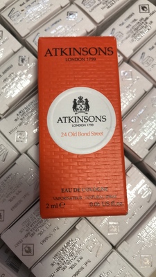 ATKINSONS阿特金森二十四老邦德街典雅古龙香水2ML试管小样 实拍
