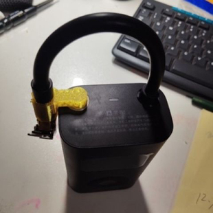 适用骑记小米充气宝配件 1/2/2Pro 充气泵线夹收纳线材升级新款