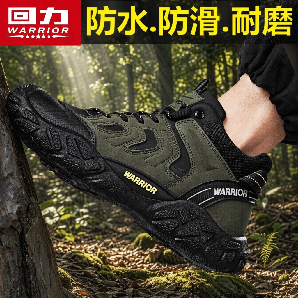 登山鞋防水防滑户外徒步抗寒抗震