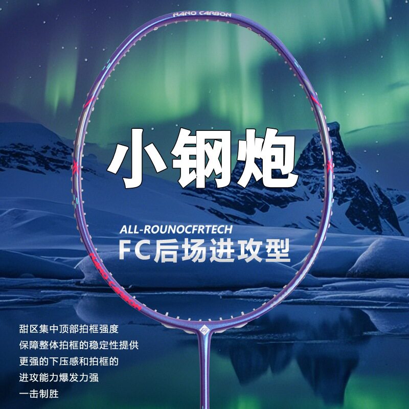 羽毛球拍高档碳素纤维超轻专业级