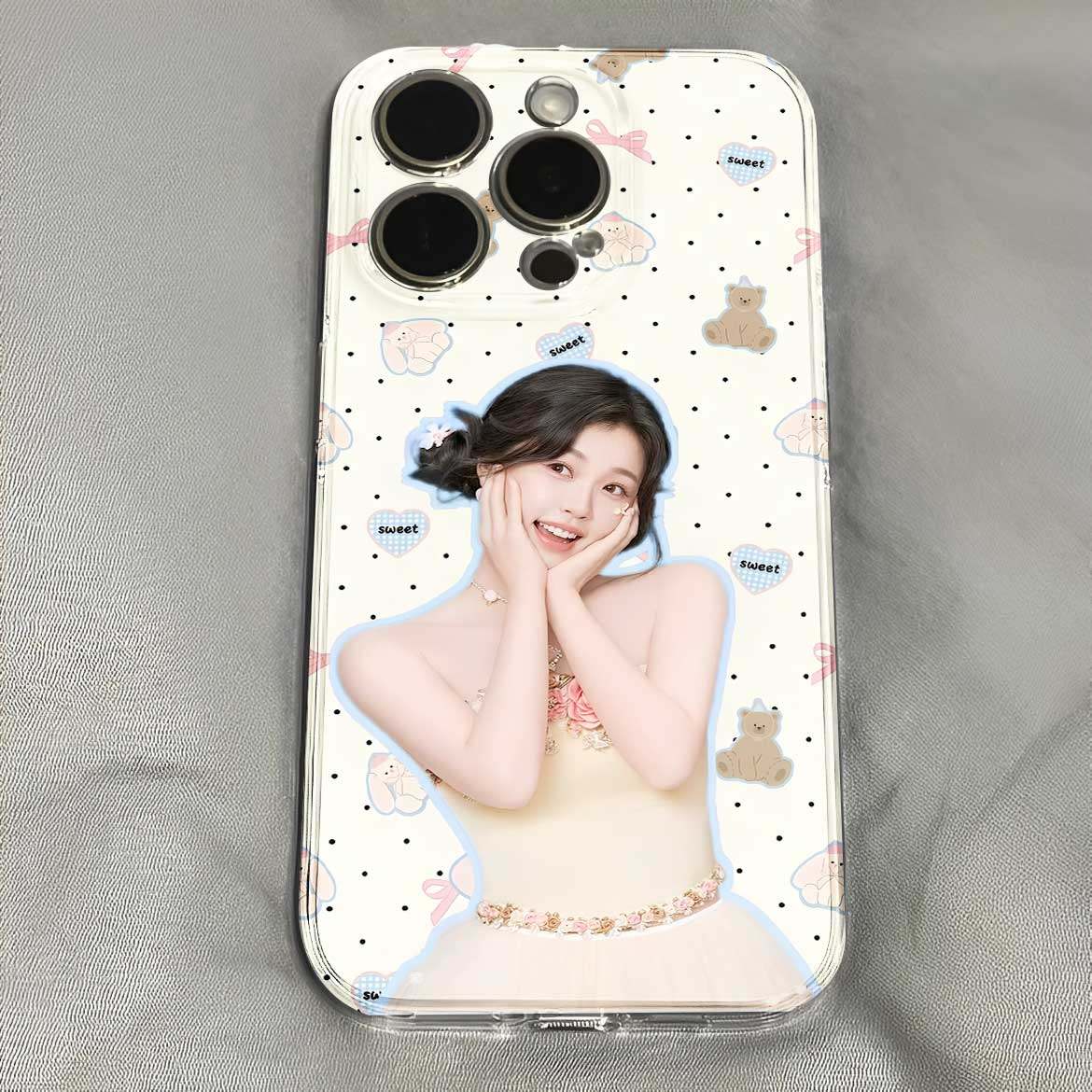 虞书欣可爱小熊甜美趣味手机壳适用于iPhone苹果17小米17opporeno15华为vivo红米荣耀,3C数码配件,手机保护套/壳,淘宝优惠券,粉丝福利购,淘宝优惠卷