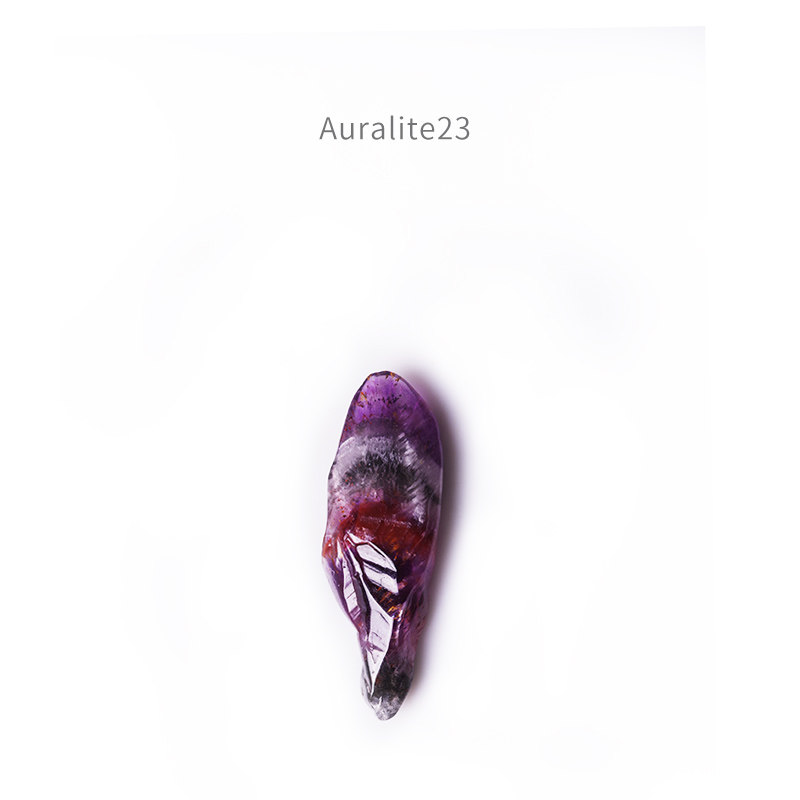 正觉天然极光23水晶原石吊坠 Auralite23 男女朋友礼物项链