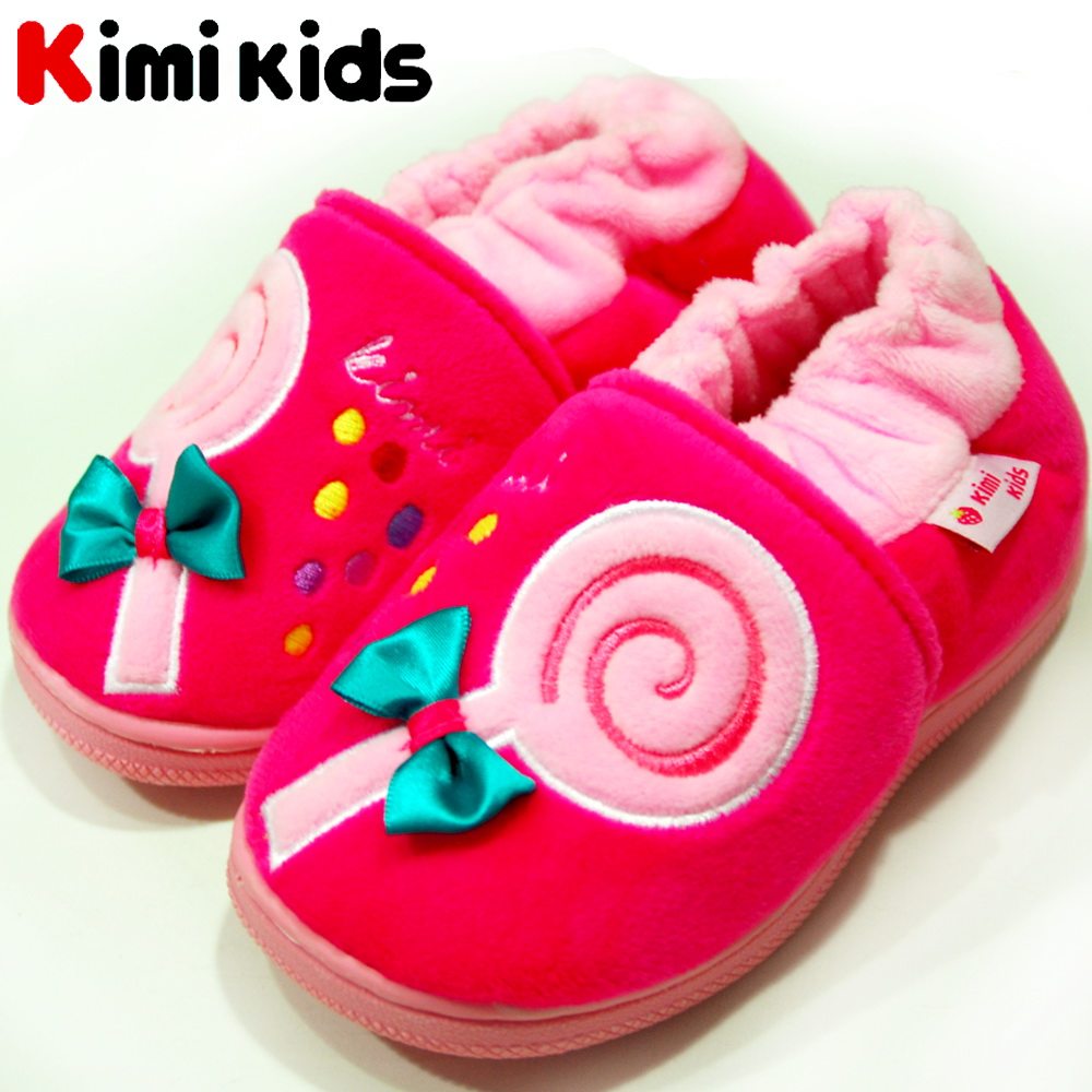 Pantoufles enfants en autre KIMI KIDS pour hiver - semelle autre - Ref 1034480 Image 3