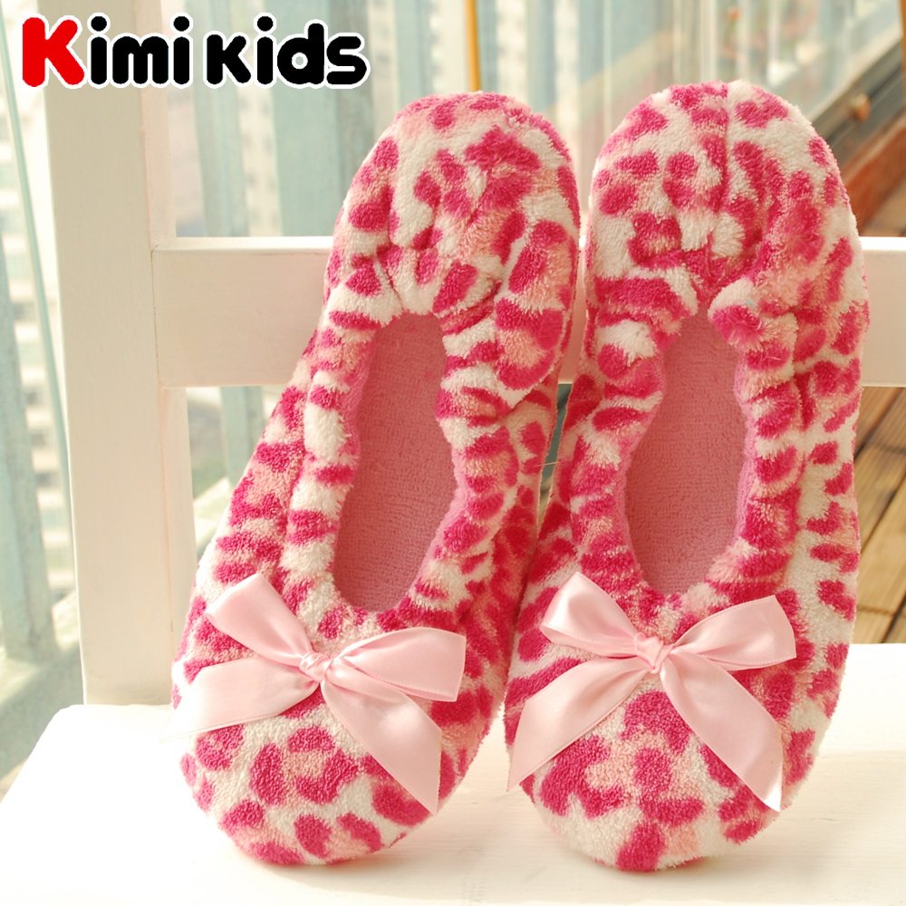 Pantoufles enfants en suède KIMI KIDS pour hiver - Ref 1009900 Image 4