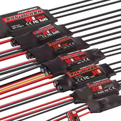 好盈天行者无刷电调20A30A40A50A60A80A100A120A航模固定翼调速器