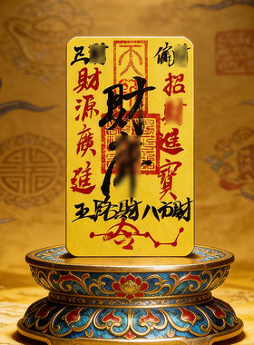 龙虎山法物流通处直发2026年财ku进宝诸事皆宜顺利贴纸新