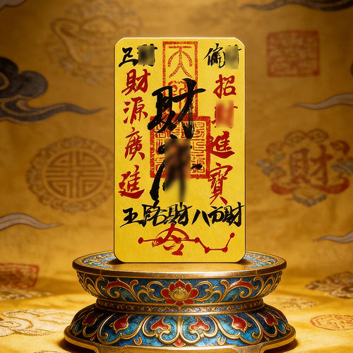 龙虎山法物流通处直发2026年财ku进宝诸事皆宜顺利贴纸新