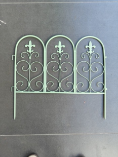 花园围栏庭院铁艺栅栏地插户外阳台菜园花圃小篱笆植物矮护栏围挡