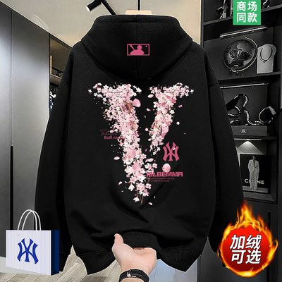 重磅连帽卫衣男士加绒加厚外套