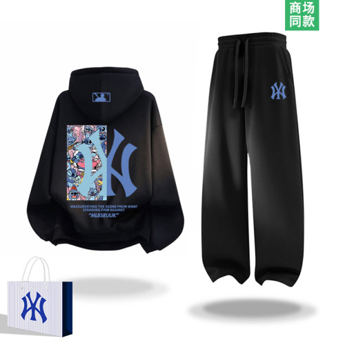 连帽运动套装男士卫衣卫裤两件套