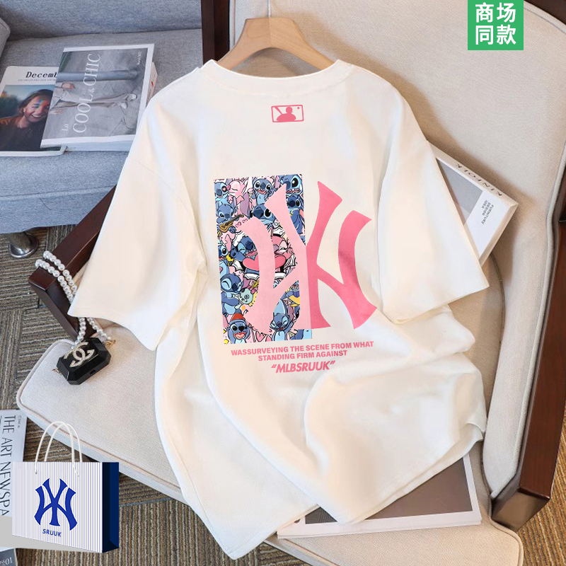 史迪仔短袖t恤女生潮流上衣