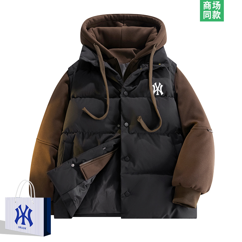 IMLBSRUK连帽棉服男士冬季外套