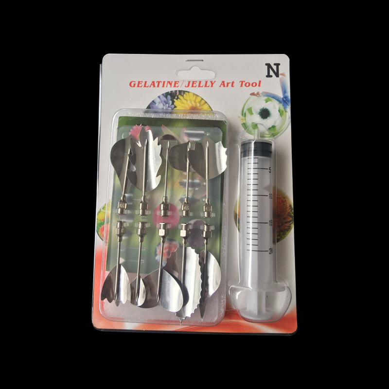 3D果冻花模具 JELLY ART TOOLS果冻花模具布丁裱花蛋糕裱花嘴工具