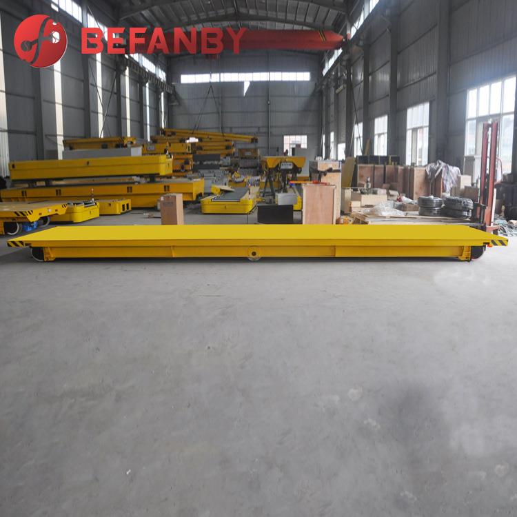 KPJ-15t电缆卷筒供电有轨周转输运物料平板电动车