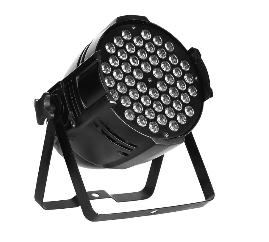 舞台灯光led面光灯54颗3w全彩帕灯 酒吧婚庆演出舞台七彩染色灯