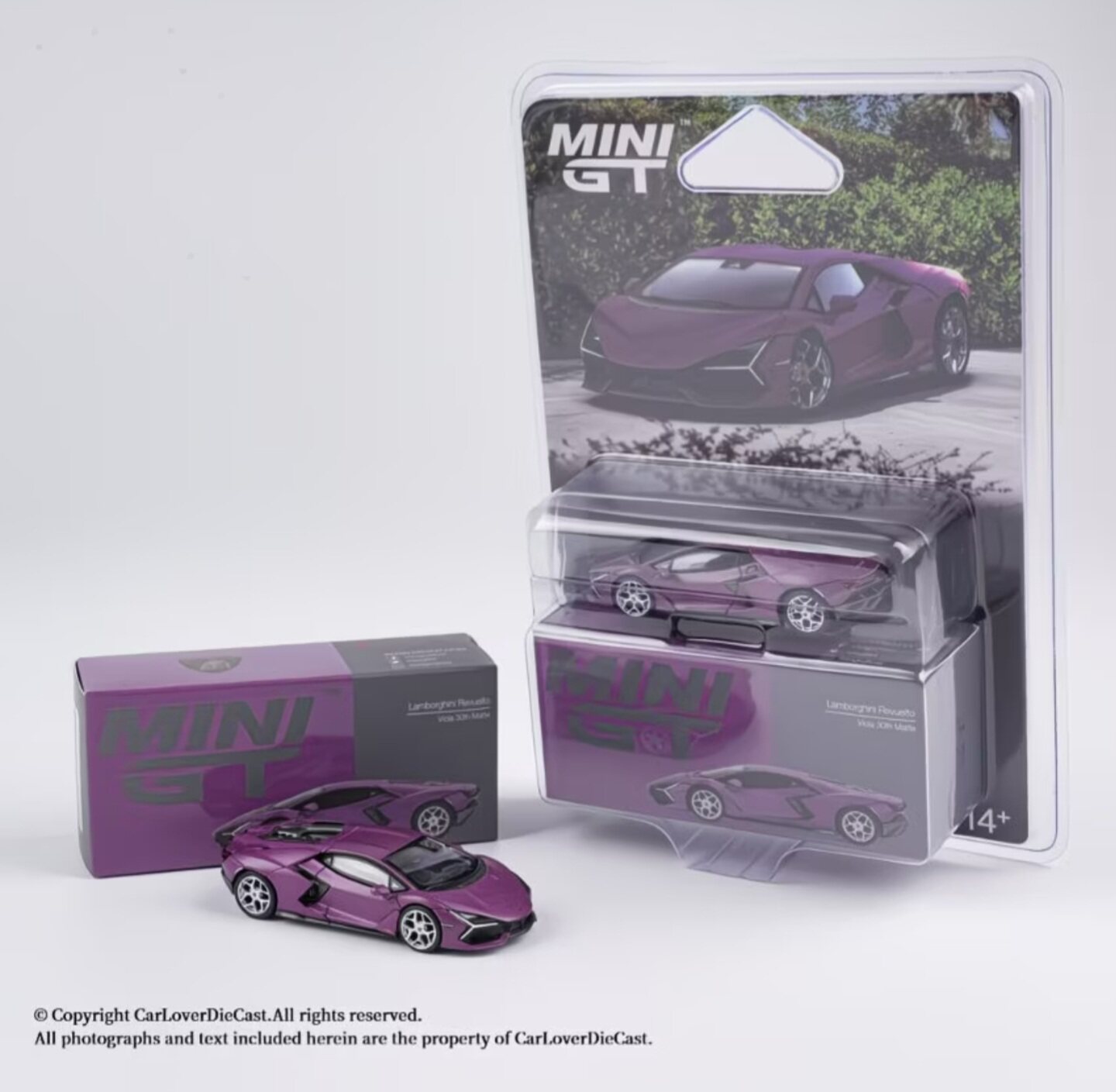 MINIGT 1121# 1:64兰博基尼Revuelto新大牛Viola30th合金汽车模型图片