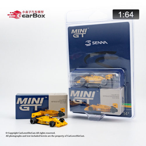 MINIGT1088莲花99T合金车模
